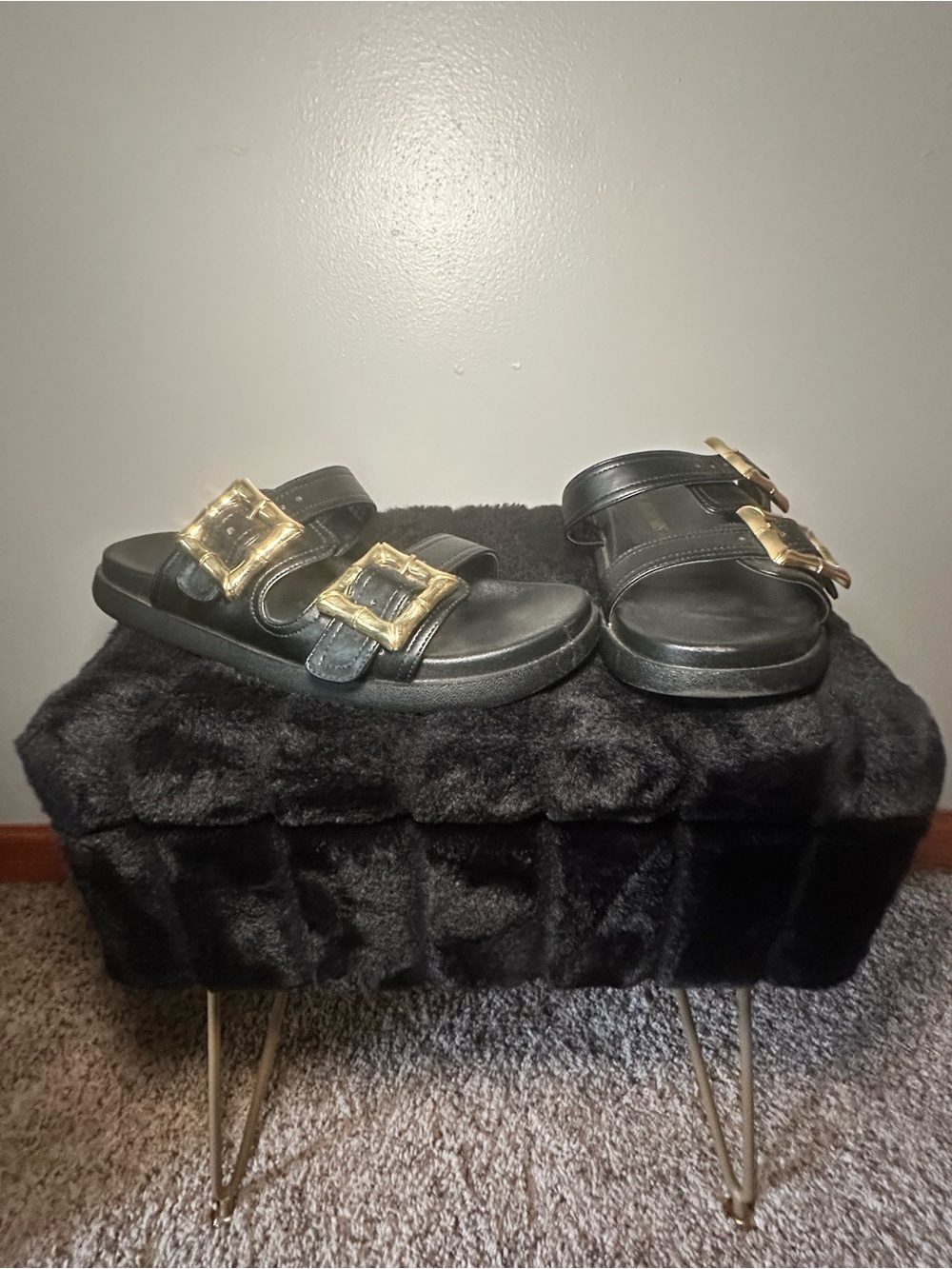 Dream Pairs arch support buckle sandals